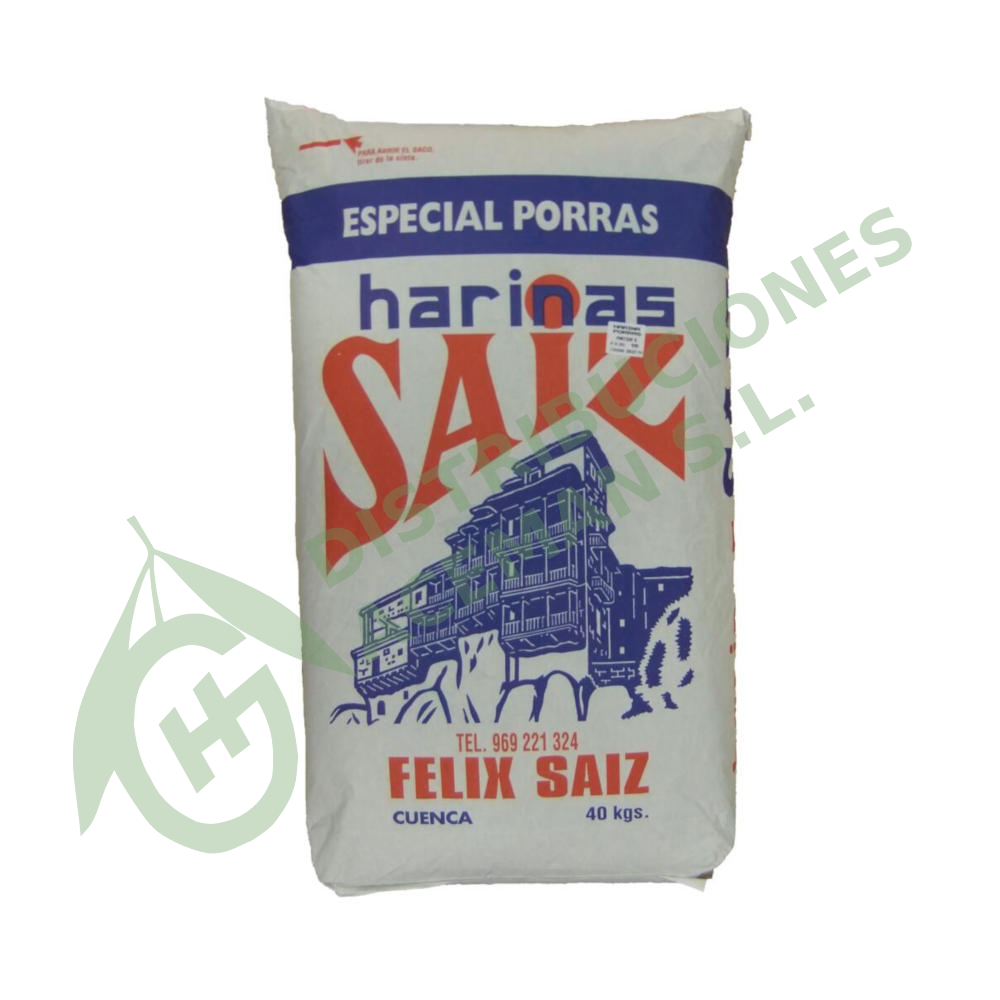 harina saiz en saco de 25 kg especial porras - aceman - harina churreria