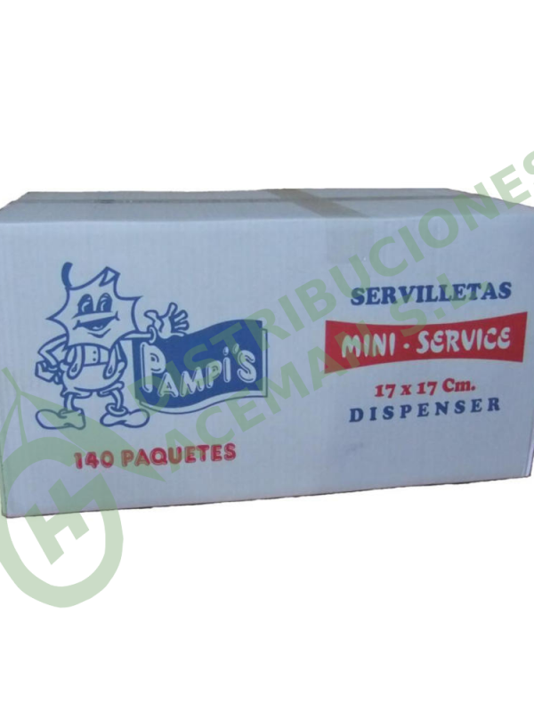Servilletas mini service pampi's 17x17 - aceman